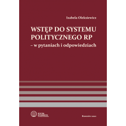 Zdjęcie okładki "Wstęp do systemu politycznego RP w pytaniach i odpowiedziach"
