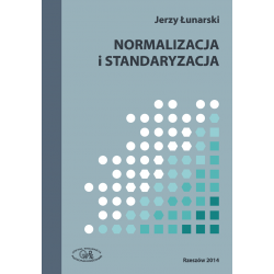 Okładka książki "Normalizacja i standaryzacja"